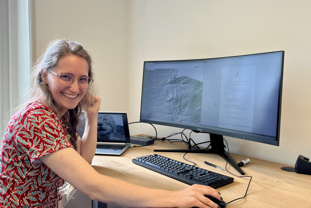 Bureauonderzoek door archeoloog Celeste Alink