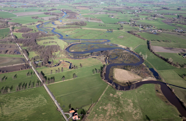 Meanders in de Regge, Landschap Overijssel