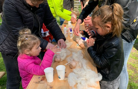 Snuffelen aan de lente