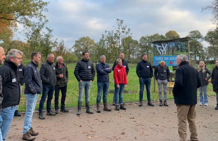 Rondleiding door Lothar von Bönninghausen van landgoed Herinckhave 