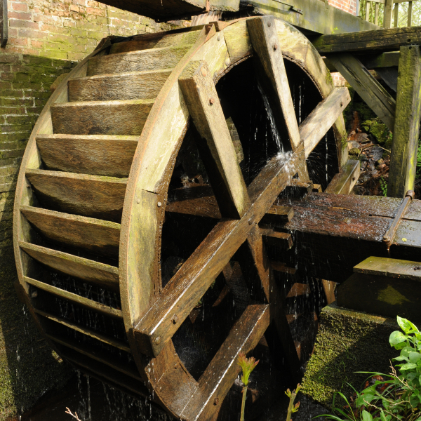 Waterrad Molen Frans